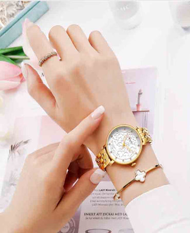 CURREN 9046 Women's Stainless Steel Watch