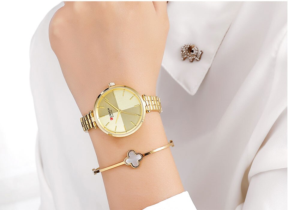 CURREN 9043 Women's Stainless Steel Watch