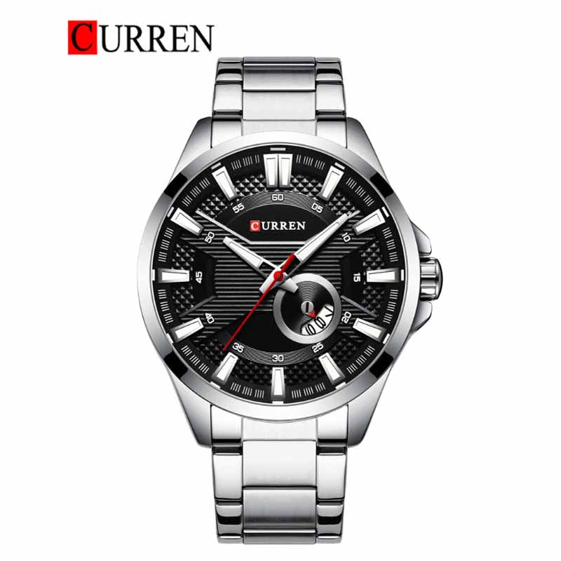 CURREN 8372 Men's Stainless Steel Watch
