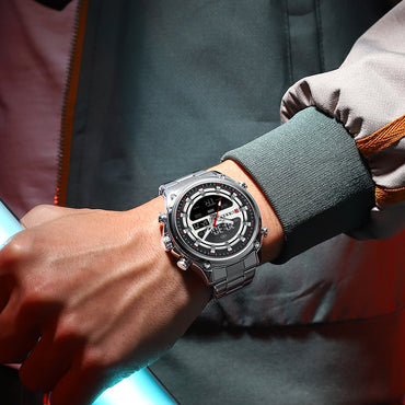 CURREN 8404 Men's Stainless Steel Watch