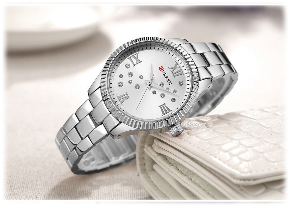 CURREN 9009 Women's Strainless Steel Watch