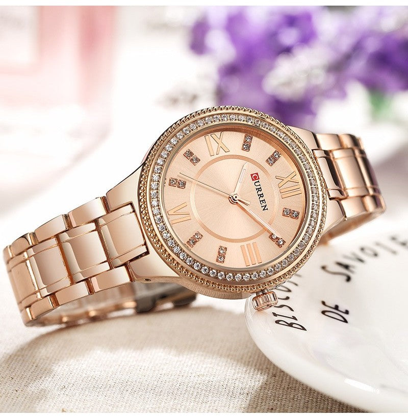 CURREN 9004 Women's Stainless Steel Watch