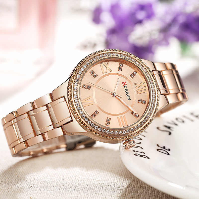 CURREN 9004 Women's Stainless Steel Watch