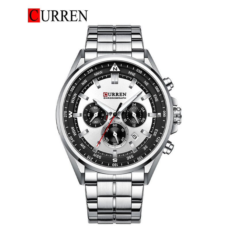 CURREN 8399 Men's Stainless Steel Watch