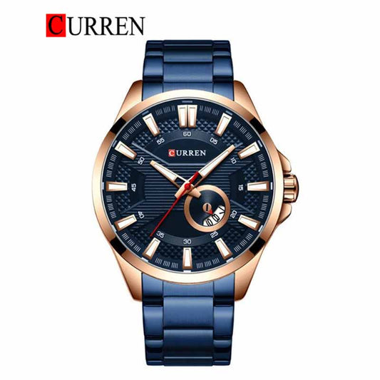 CURREN 8372 Men's Stainless Steel Watch