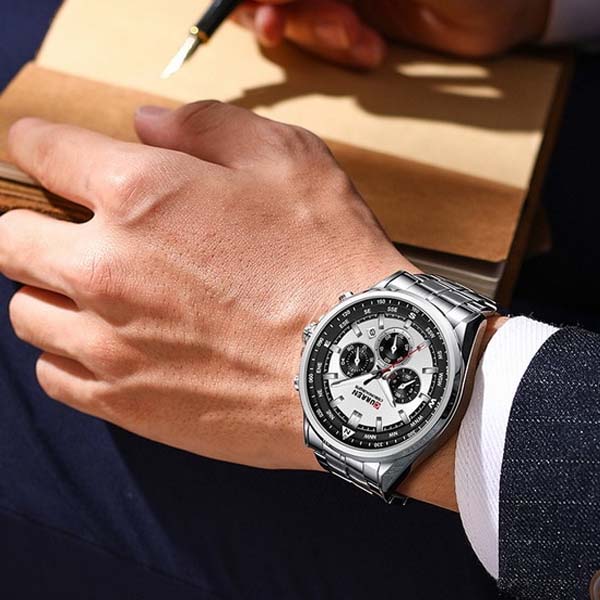 CURREN 8399 Men's Stainless Steel Watch