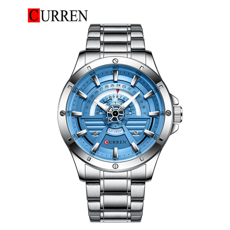 CURREN 8381 Men's Stainless Steel Watch