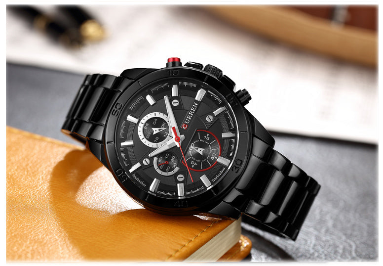 CURREN 8275 Men's Stainless Steel Watch