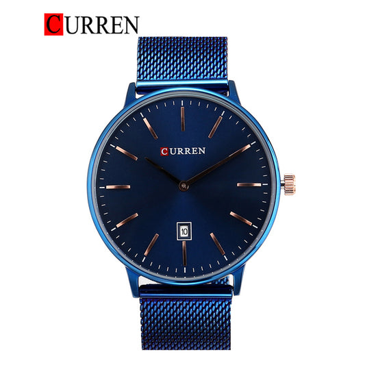 CURREN 8302 Men's Stainless Steel Watch