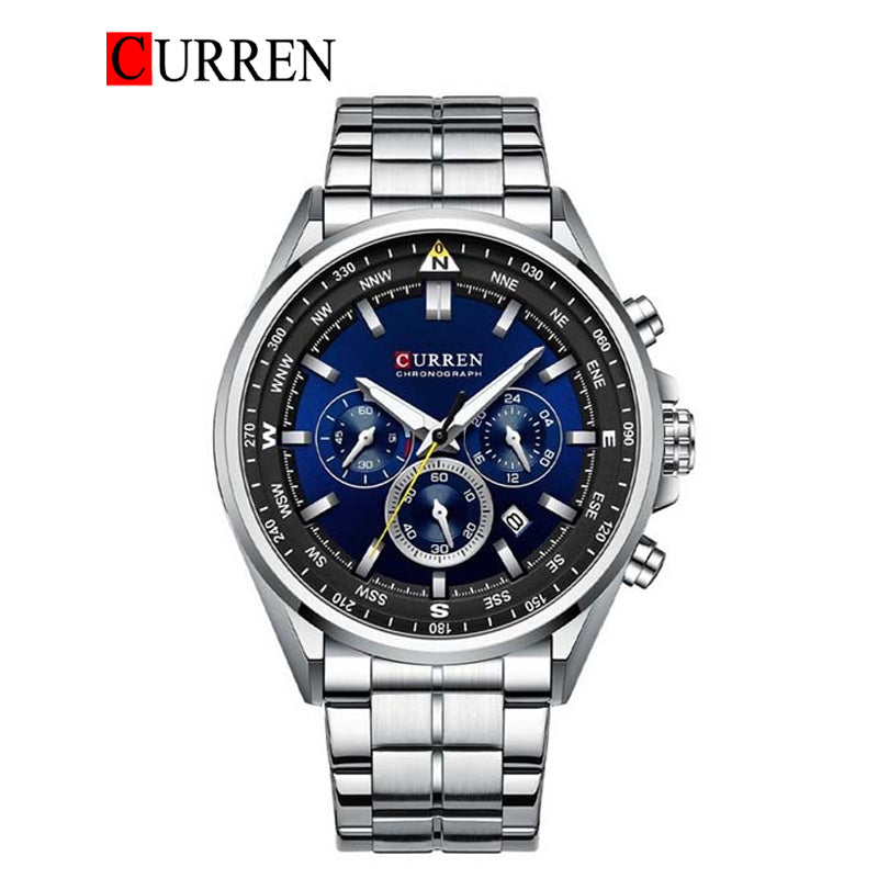 CURREN 8399 Men's Stainless Steel Watch