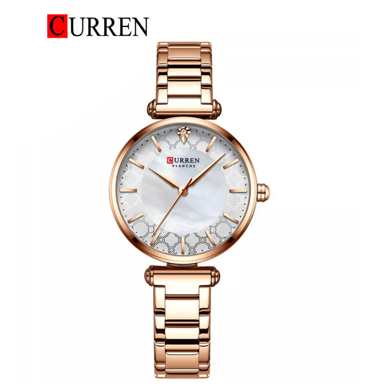 CURREN 9072 Women's Strainless Steel Watch
