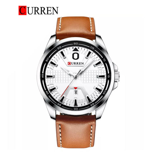 CURREN 8379 Men's Leather Straps Watch