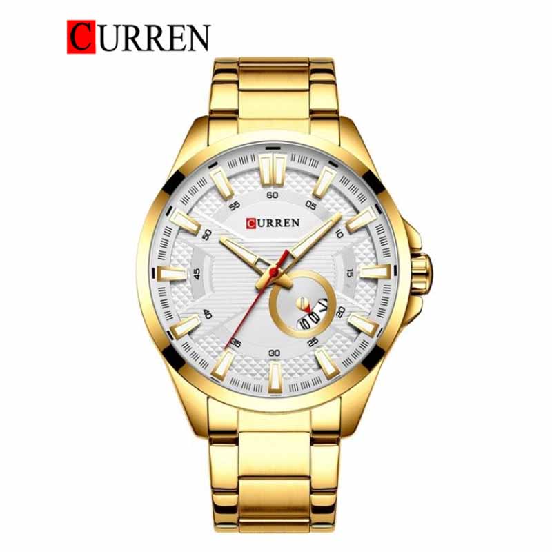 CURREN 8372 Men's Stainless Steel Watch