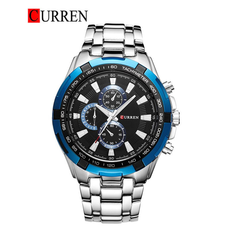 CURREN 8023 Men's Stainless Steel Watch