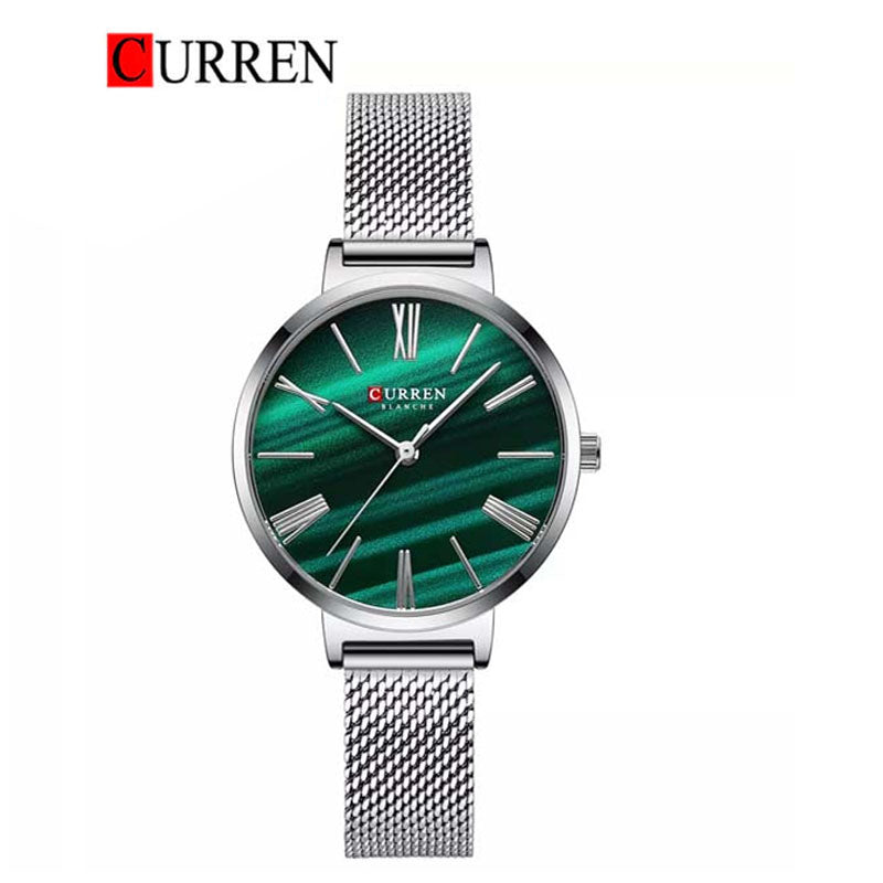 CURREN 9076 Women's Stainless Steel Watch