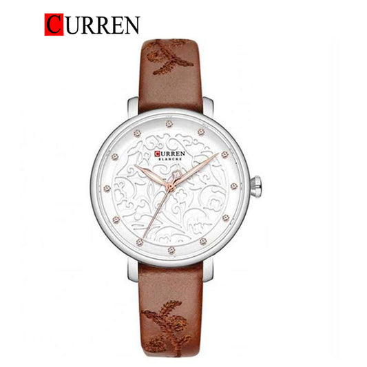 CURREN 9046 Women's Leather Straps Watch