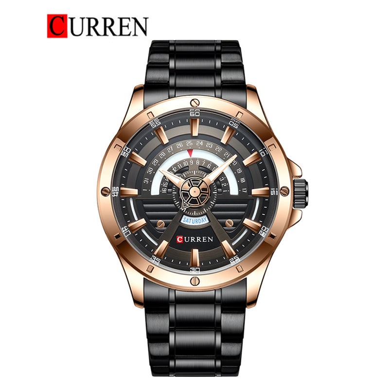 CURREN 8381 Men's Stainless Steel Watch