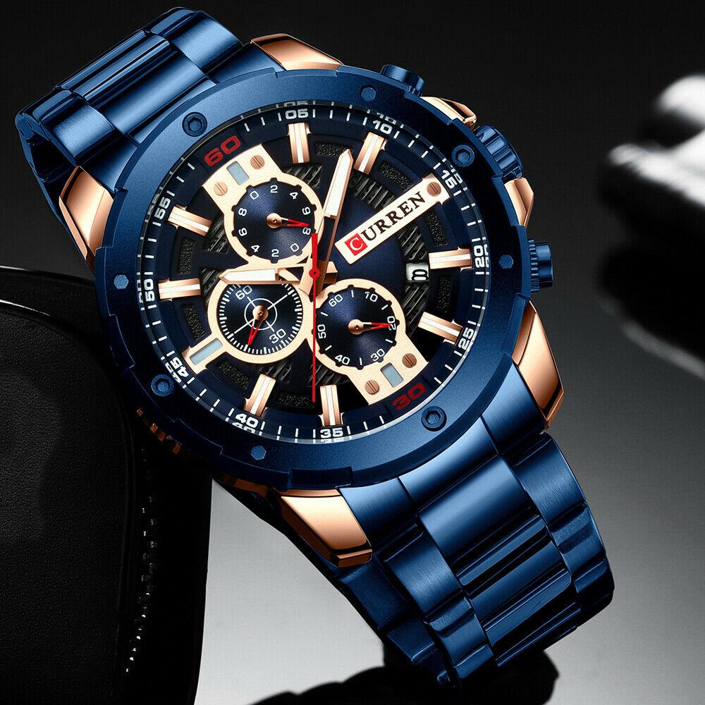CURREN 8336 Men's Stainless Steel Watch