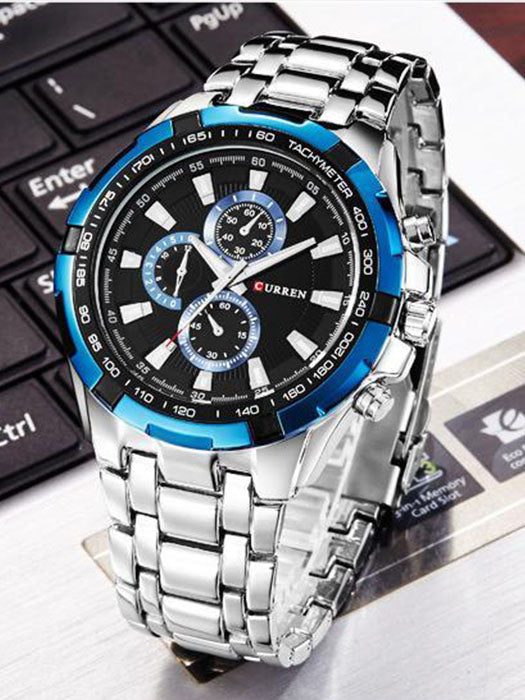 CURREN 8023 Men's Stainless Steel Watch