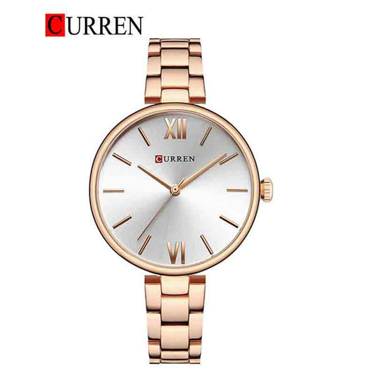 CURREN 9017 Women's Stainless Steel Watch