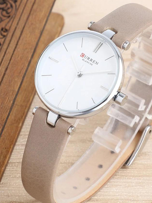 CURREN 9038 Women's Leather Straps Watch