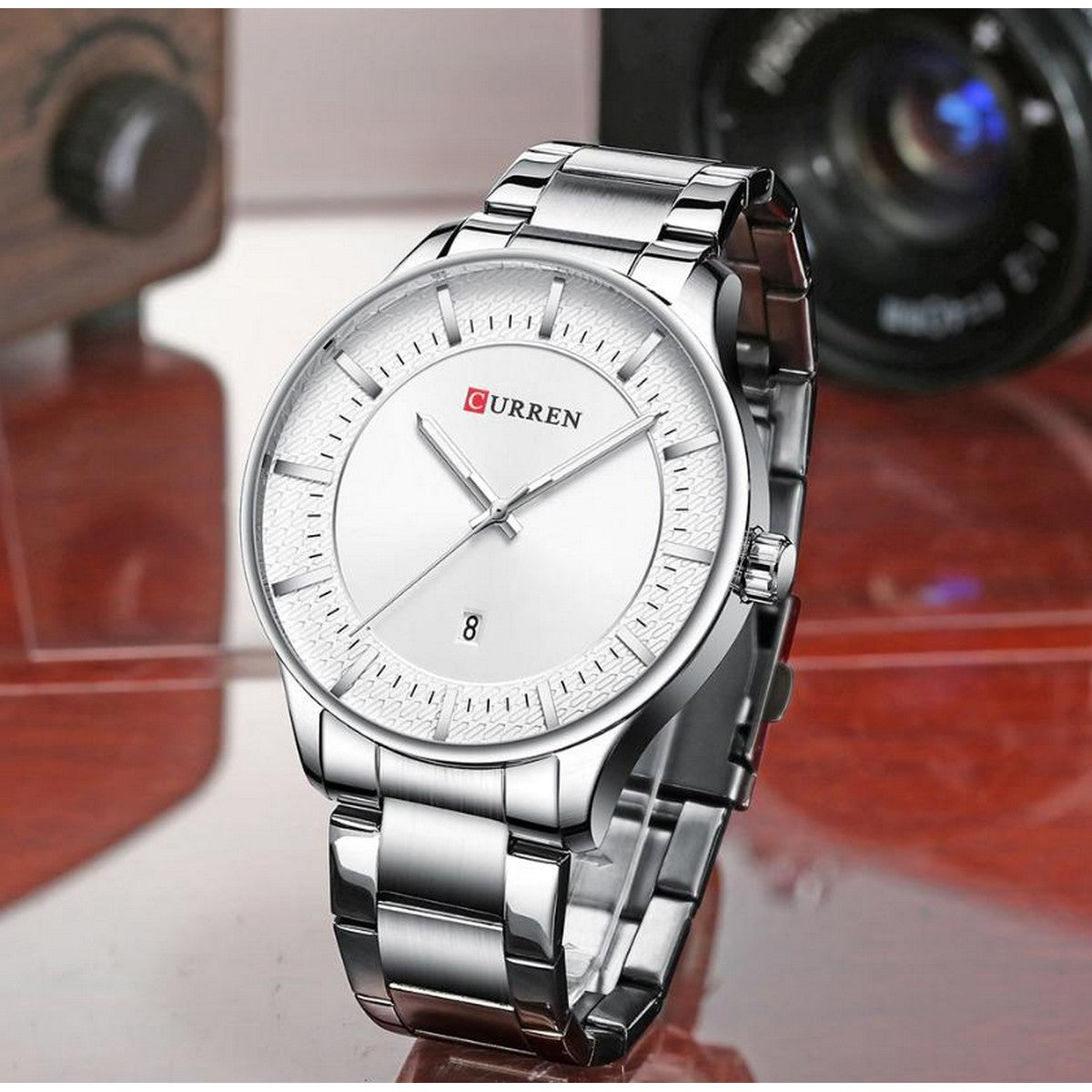 CURREN 8347 Men's Stainless Steel Watch