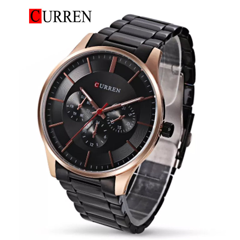 CURREN 8282 Men's Stainless Steel Watch