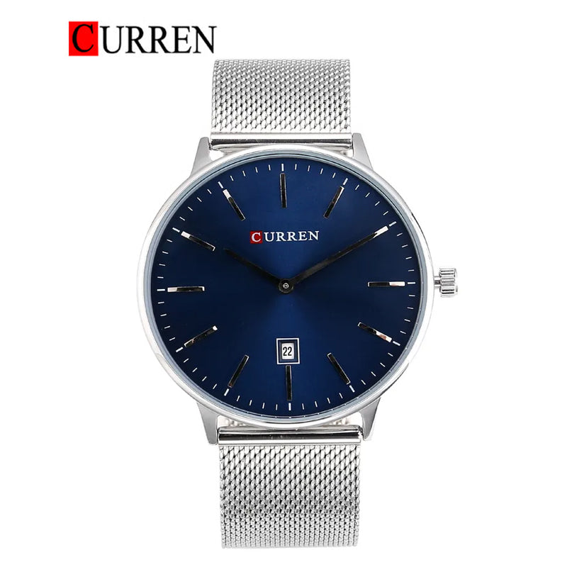 CURREN 8302 Men's Stainless Steel Watch