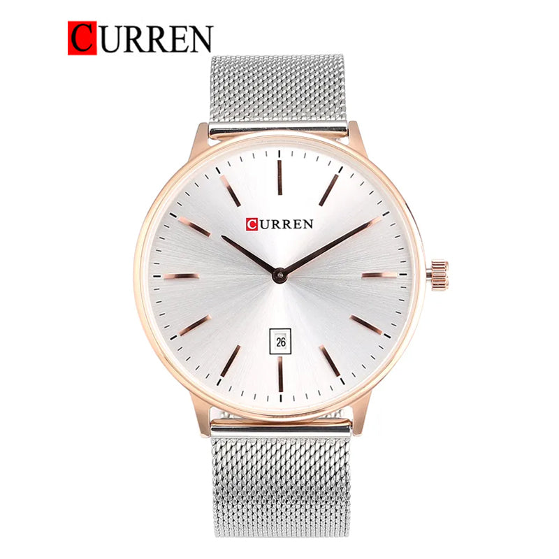 CURREN 8302 Men's Stainless Steel Watch