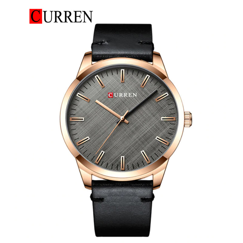 CURREN 8386 Men's Leather Straps Watch