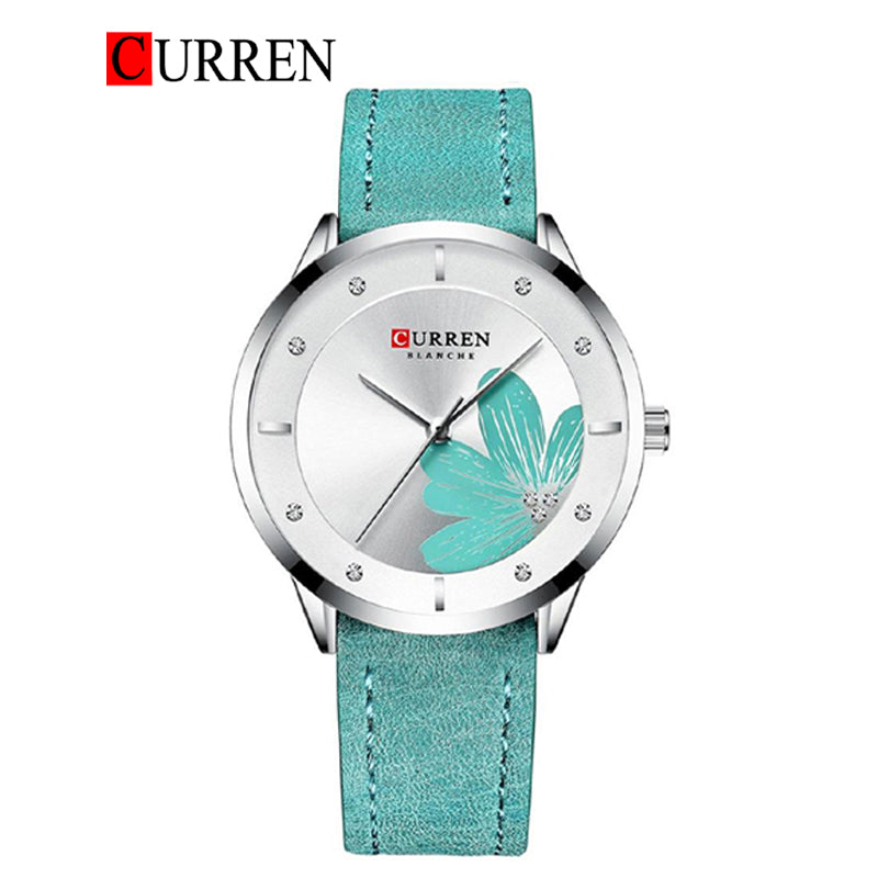 CURREN 9048 Women's Leather Straps Watch