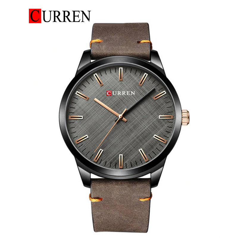 CURREN 8386 Men's Leather Straps Watch