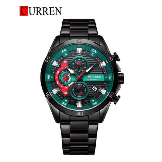 CURREN 8402 Men's Stainless Steel Watch