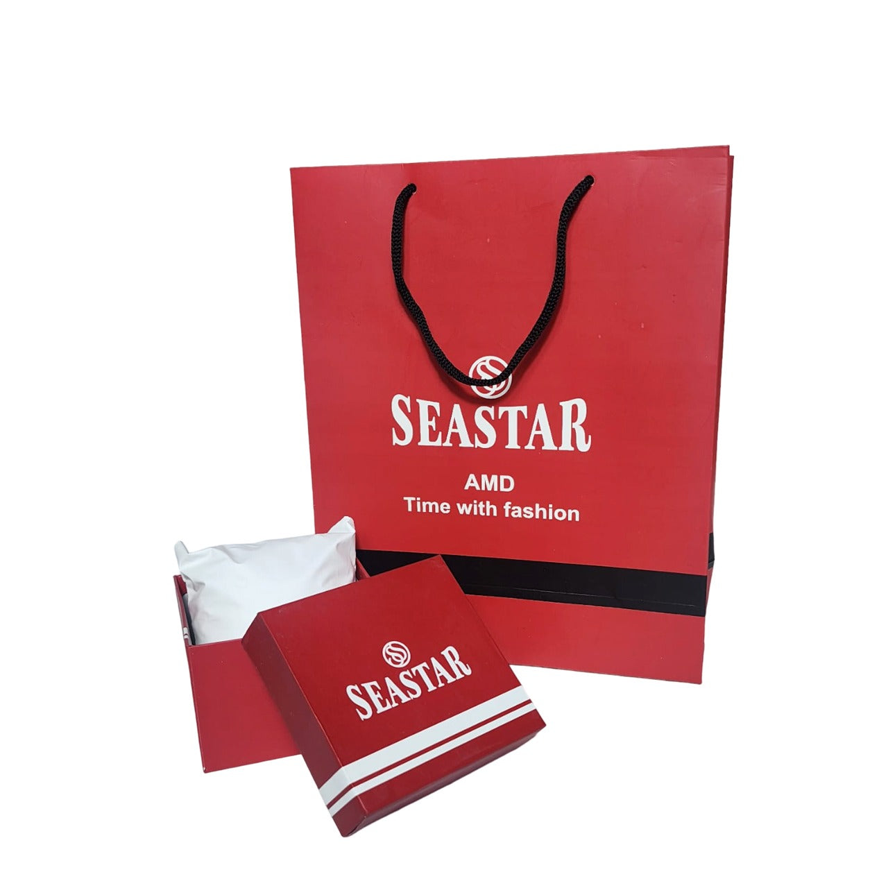 SEASTAR Original Brand Silicone Straps Wrist Watch For Men With Brand (Box & Bag)-2417