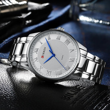 CURREN 8409 Men's Stainless Steel Watch