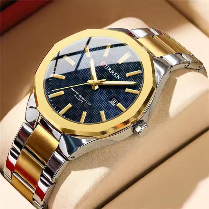 CURREN 8477 Men's Stainless Steel Watch