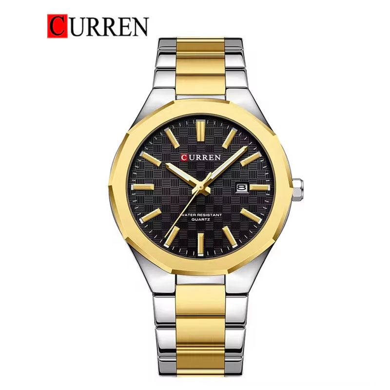 CURREN 8477 Men's Stainless Steel Watch