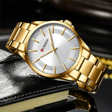 CURREN 8429 Men's Stainless Steel Watch