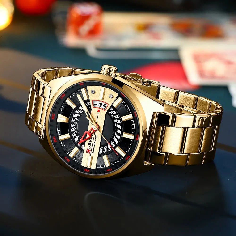 CURREN 8403 Men's Stainless Steel Watch