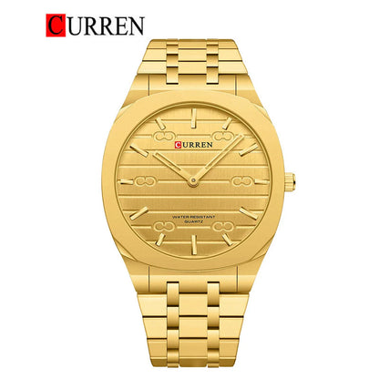 CURREN Original Brand Stainless Steel Band Wrist Watch For Men With Brand (Box & Bag)-8444