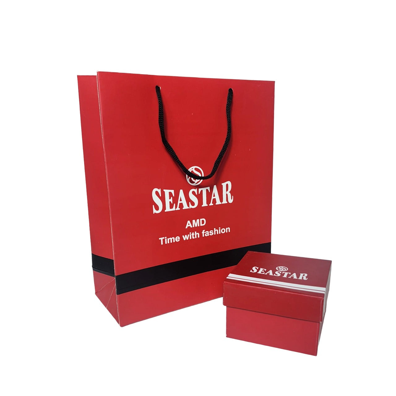 SEASTAR Original Brand Stainless Steel Band Wrist Watch For Men With Brand (Box & Bag)-2415