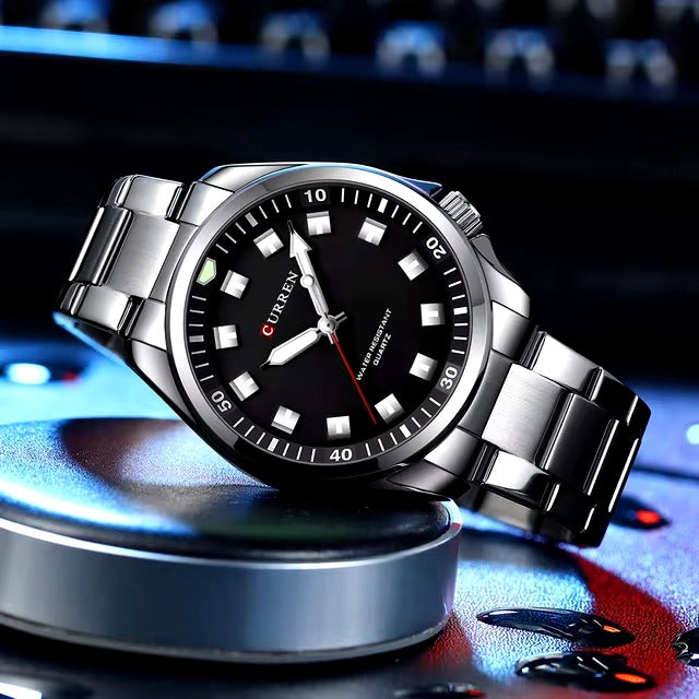 CURREN 8451 Men's Stainless Steel Watch