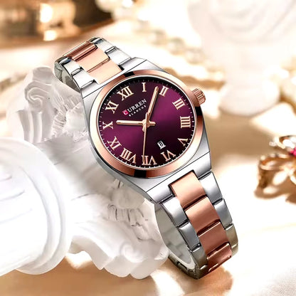 CURREN 9095 Women's Stainless Steel Watch