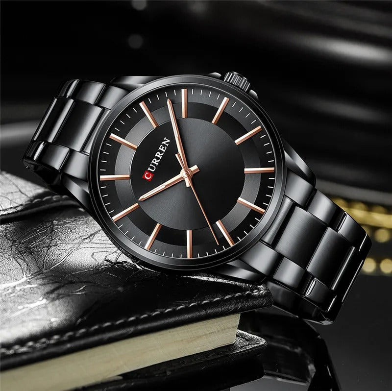 CURREN 8429 Men's Stainless Steel Watch