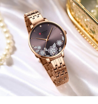 CURREN 9068 Women's Stainless Steel Watch