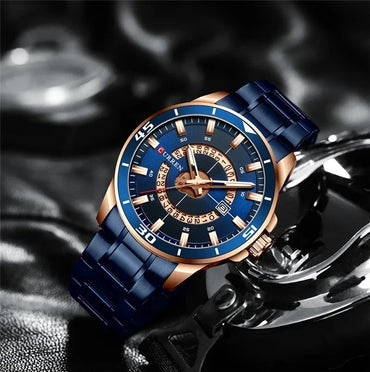 CURREN 8359 Men's Stainless Steel Watch