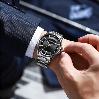 CURREN 8429 Men's Stainless Steel Watch
