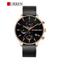 CURREN Original Brand Stainless Steel Band Wrist Watch For Men With Brand (Box & Bag)-8339