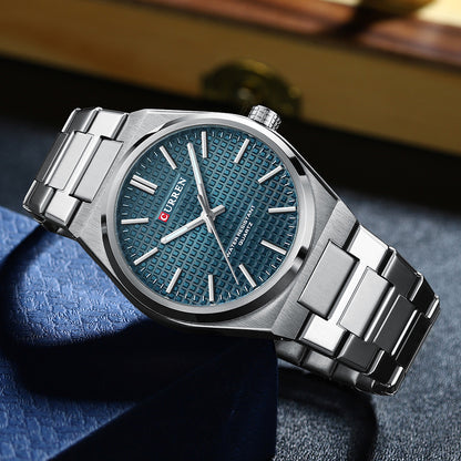 CURREN Couples Stainless Steel Watch