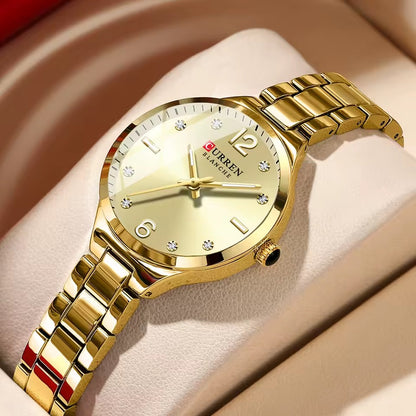 CURREN 9105 Women's Stainless Steel Watch